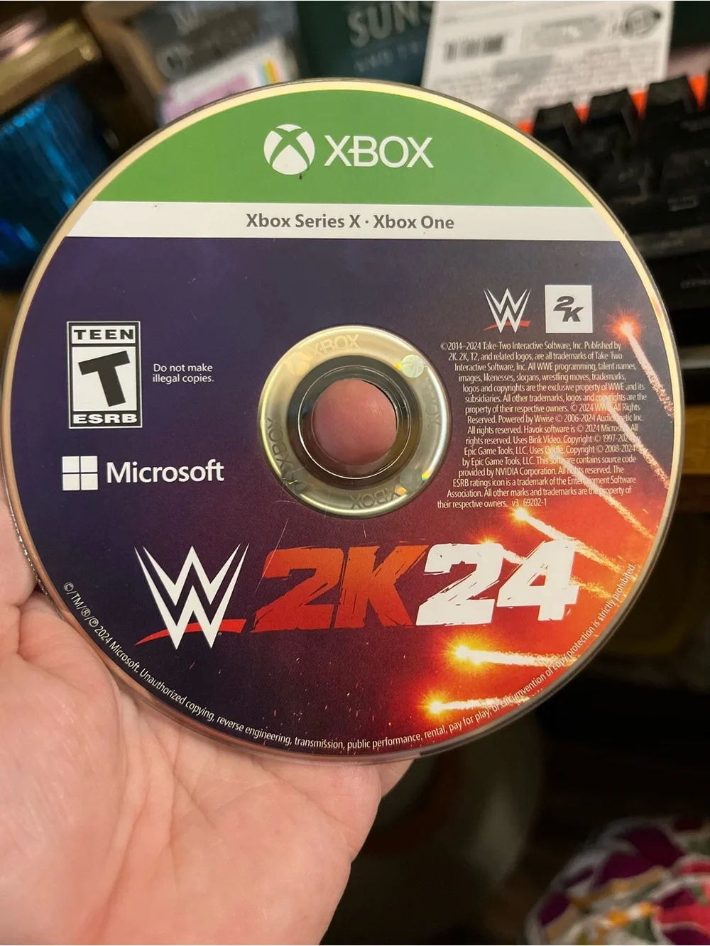 Xbox official wwe